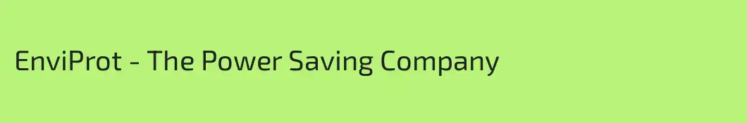 EnviProt - The Power Saving Company